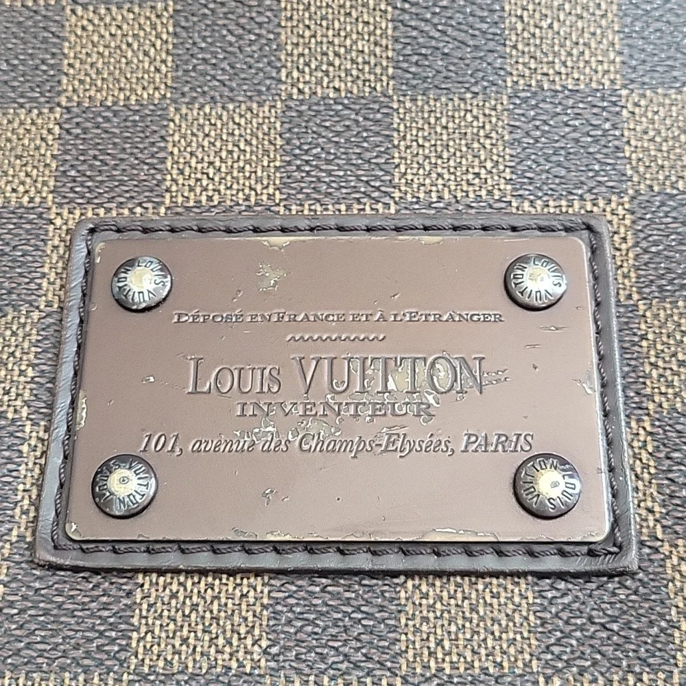 Louis Vuitton Damier Ebene Brooklyn Messenger Bag
